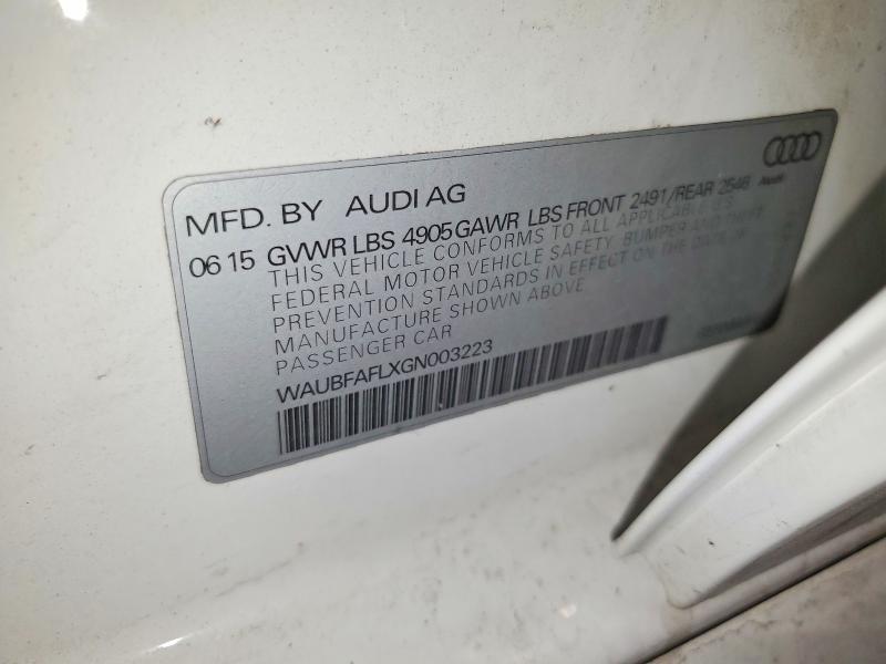 2016 Audi A4 Premium S-line