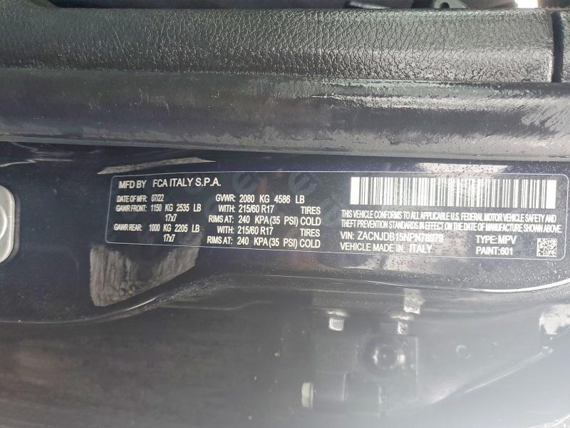 2022 Jeep Renegade Latitude