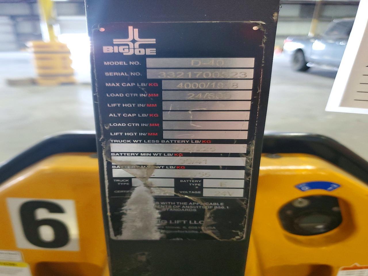 2024 Big Joe 2024 Uriw Pallet Jack-Pallet Jack