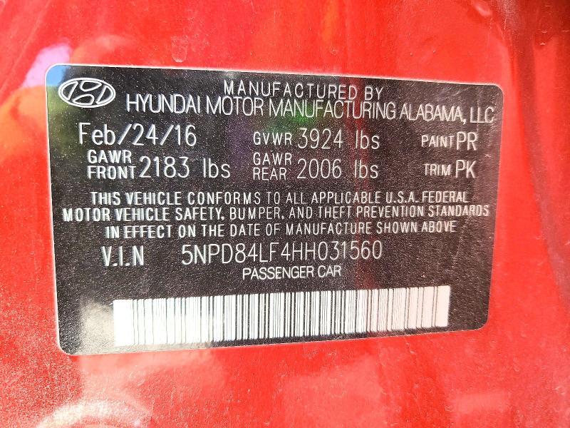2017 Hyundai Elantra se