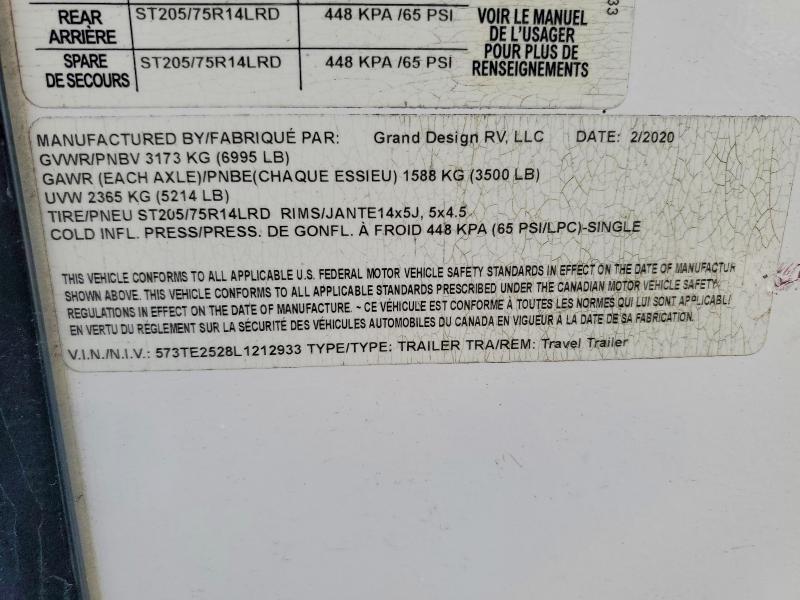 2020 Grand Desi GN Imagine Camper