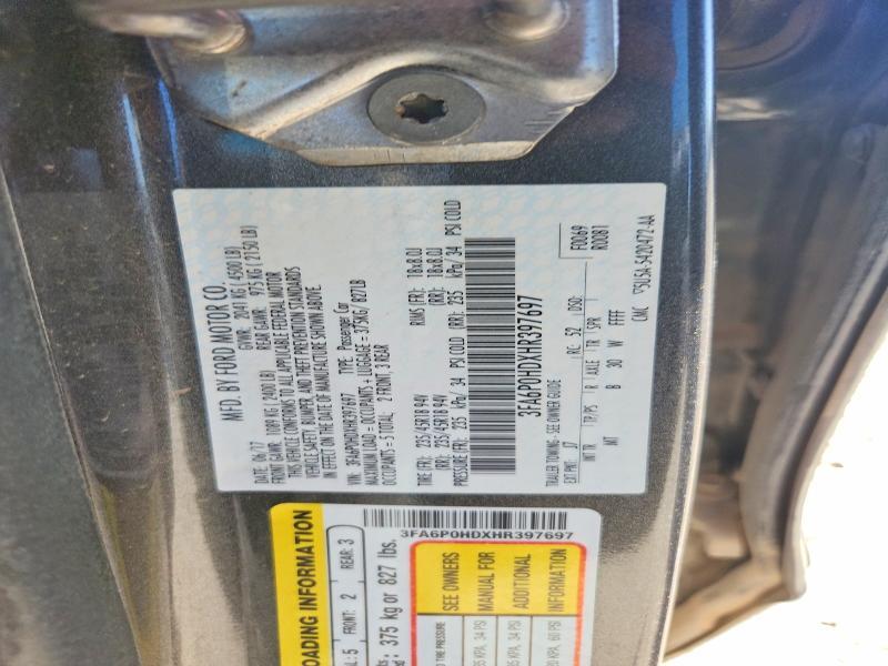 2017 Ford Fusion se