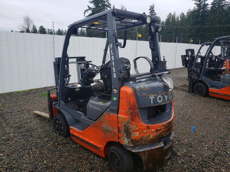 2014 Toyota 8FGCU20 Forklift