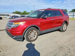Salvage cars for sale from Copart Sacramento, CA: 2012 Ford Explorer xlt