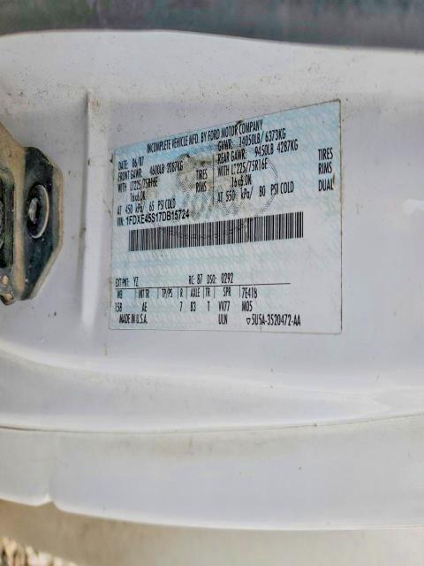 2007 Ford E450 BOX Truck