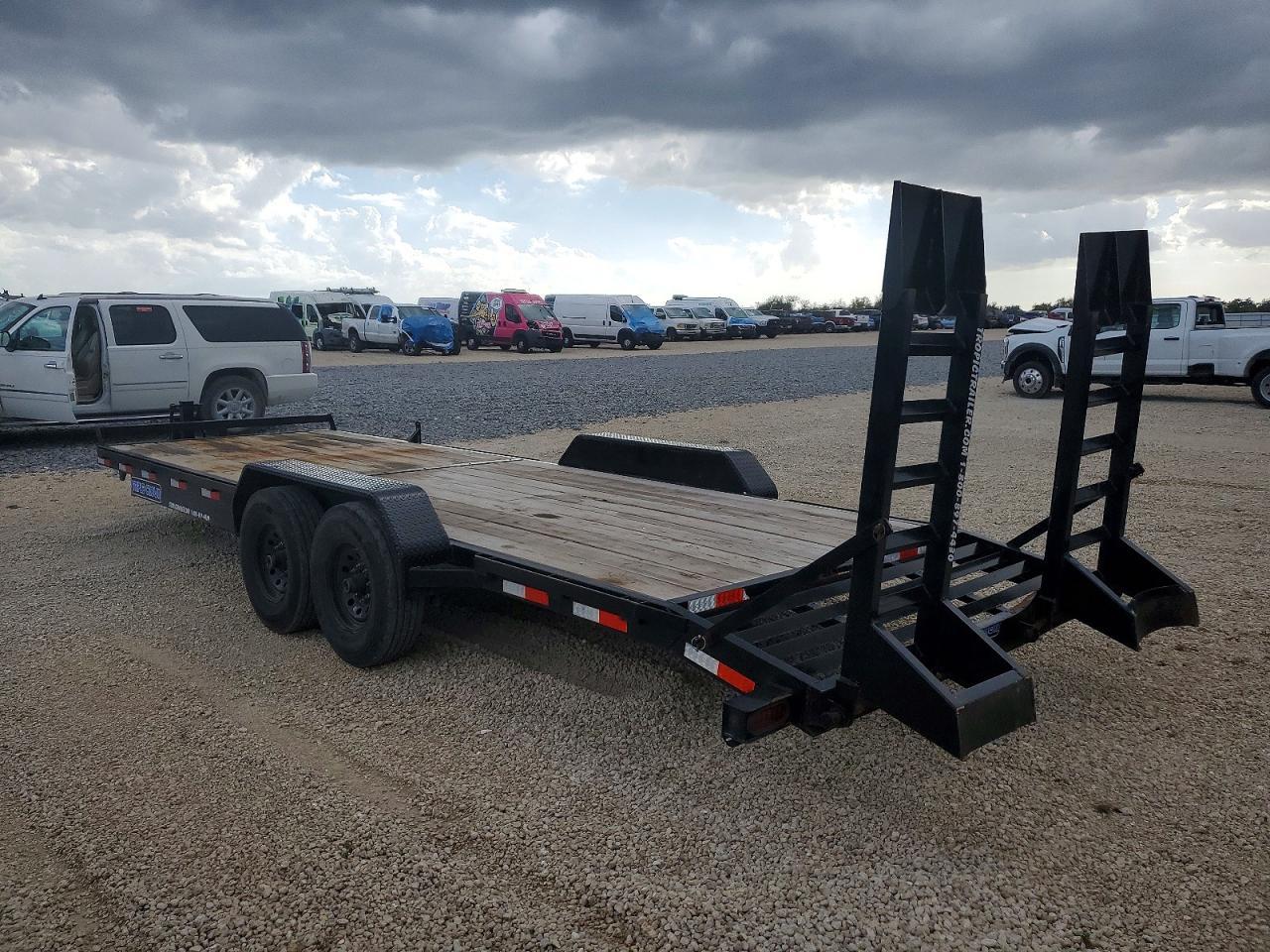 2025 Triple Crown ECF7X2414K Equipment Trailer