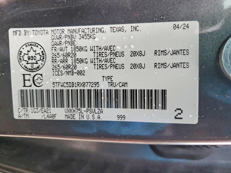 2024 Toyota Tundra