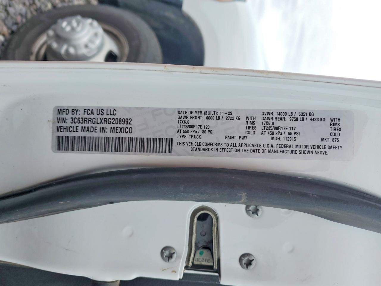 2024 Dodge RAM 3500 Tradesman