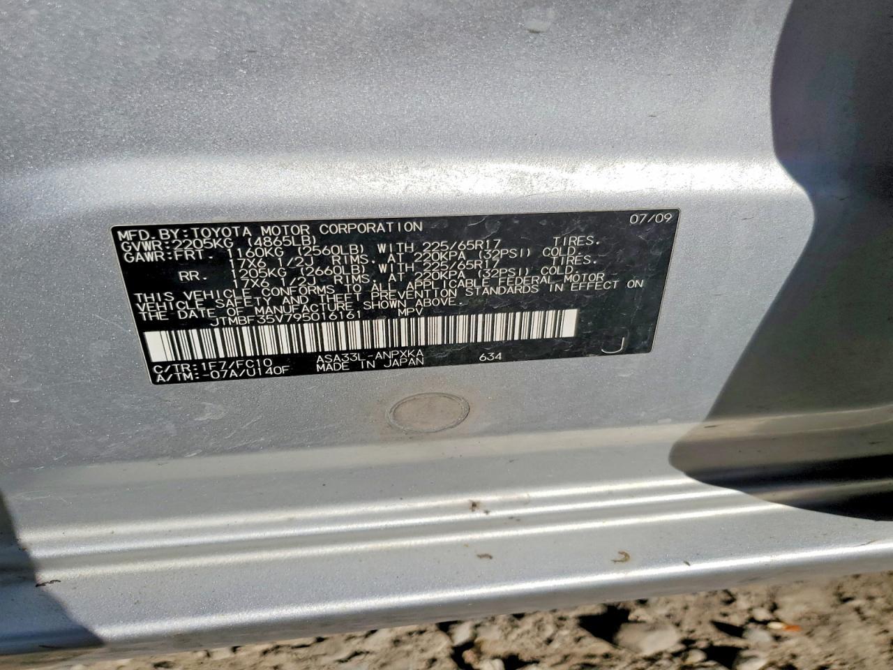 2009 Toyota Rav4 Base
