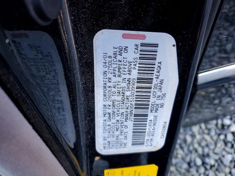 2001 Lexus Ls 430 Base