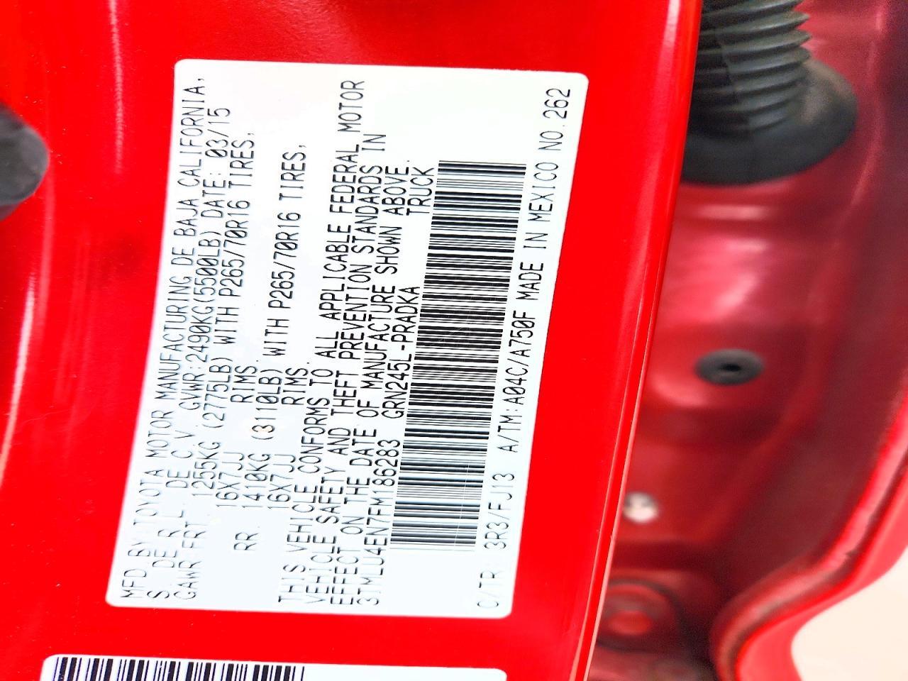 2015 Toyota Tacoma V6