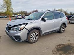 Subaru salvage cars for sale: 2021 Subaru Forester Premium