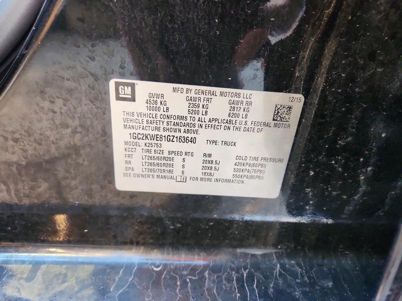 2016 Chevrolet Silverado K2500 Heavy Duty LTZ