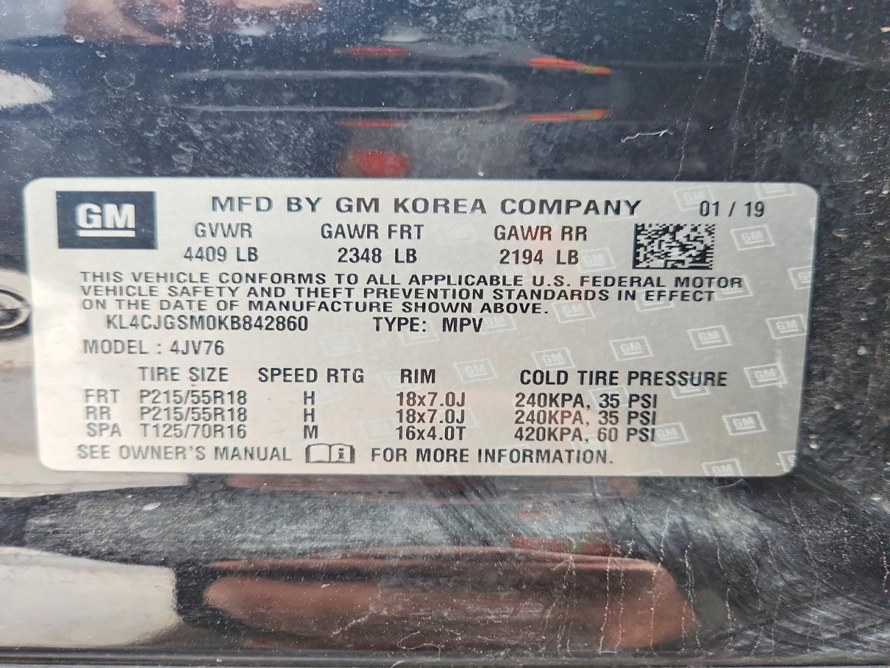 2019 Buick Encore Essence