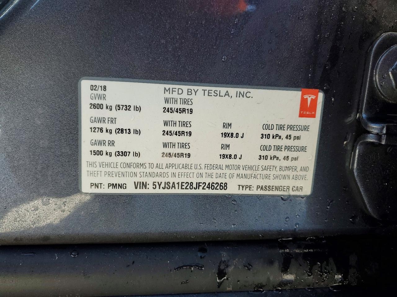 2018 Tesla Model s