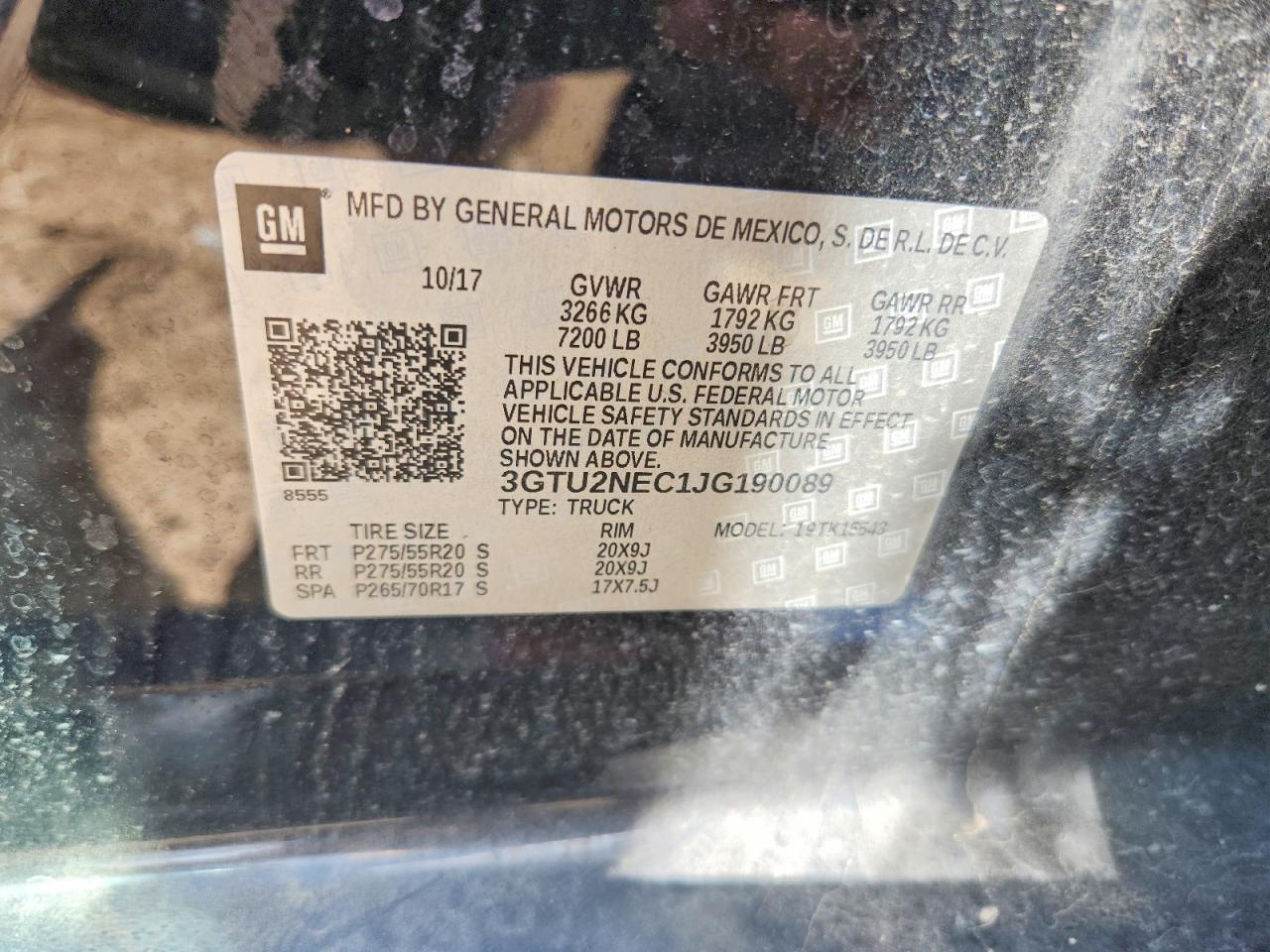 2018 GMC Sierra K1500 SLT