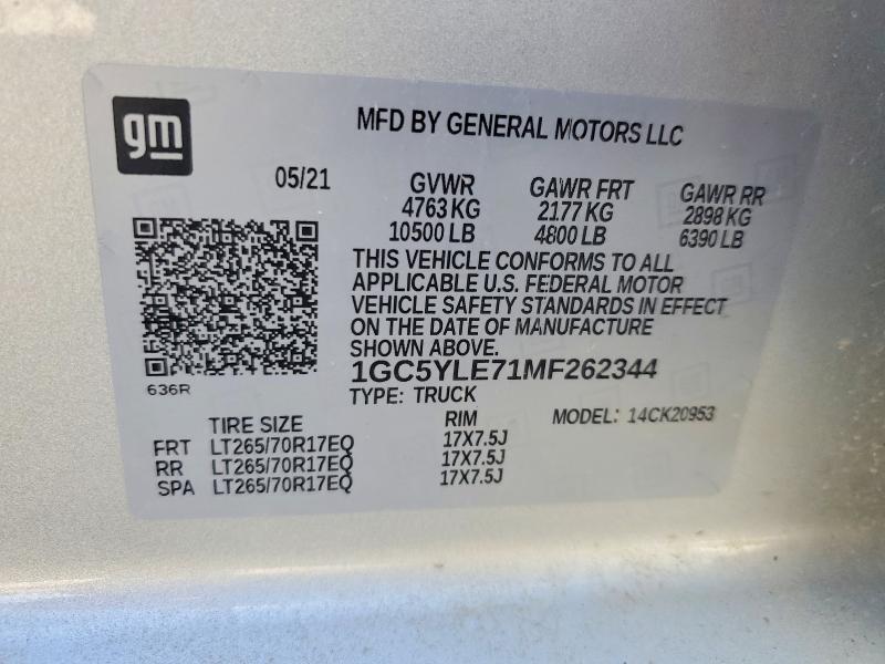 2021 Chevrolet Silverado K2500 Heavy Duty