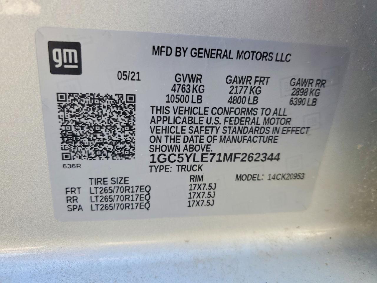 2021 Chevrolet Silverado K2500 Heavy Duty