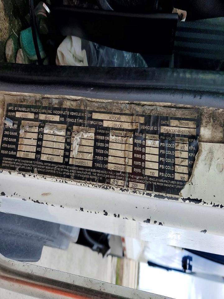 2010 Autocar Llc 2010 Autocar Xpeditor Refuse Truck