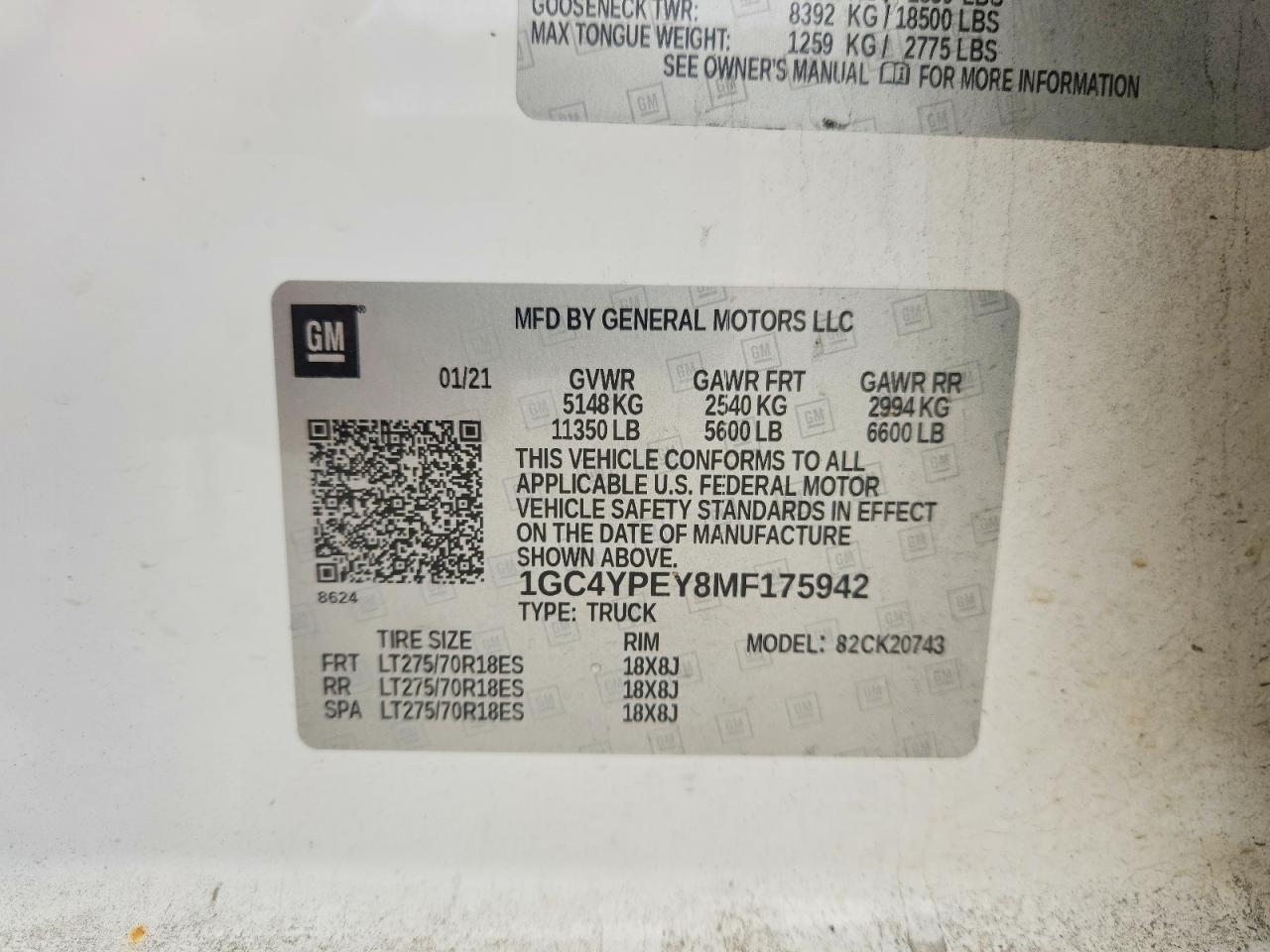 2021 Chevrolet Silverado K2500 Heavy Duty LTZ