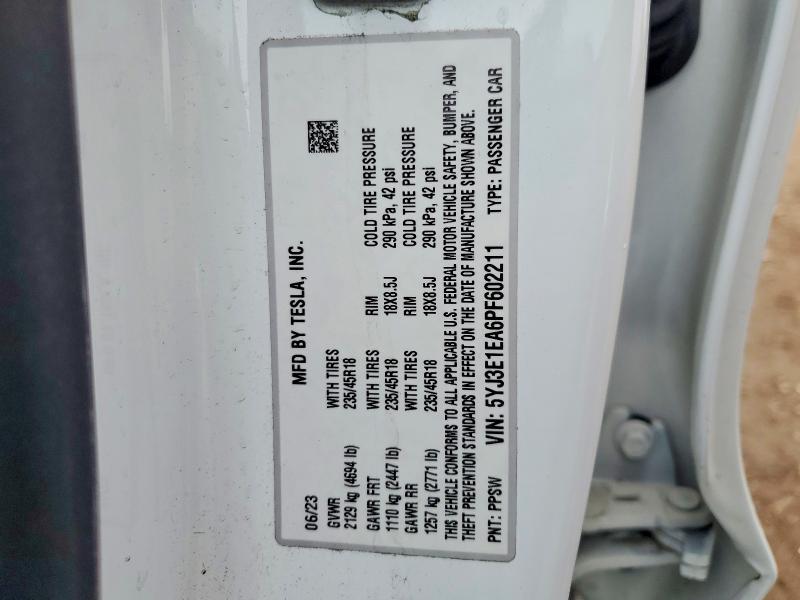 2023 Tesla Model 3