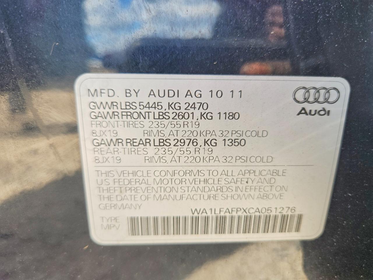 2012 Audi Q5 Premium Plus