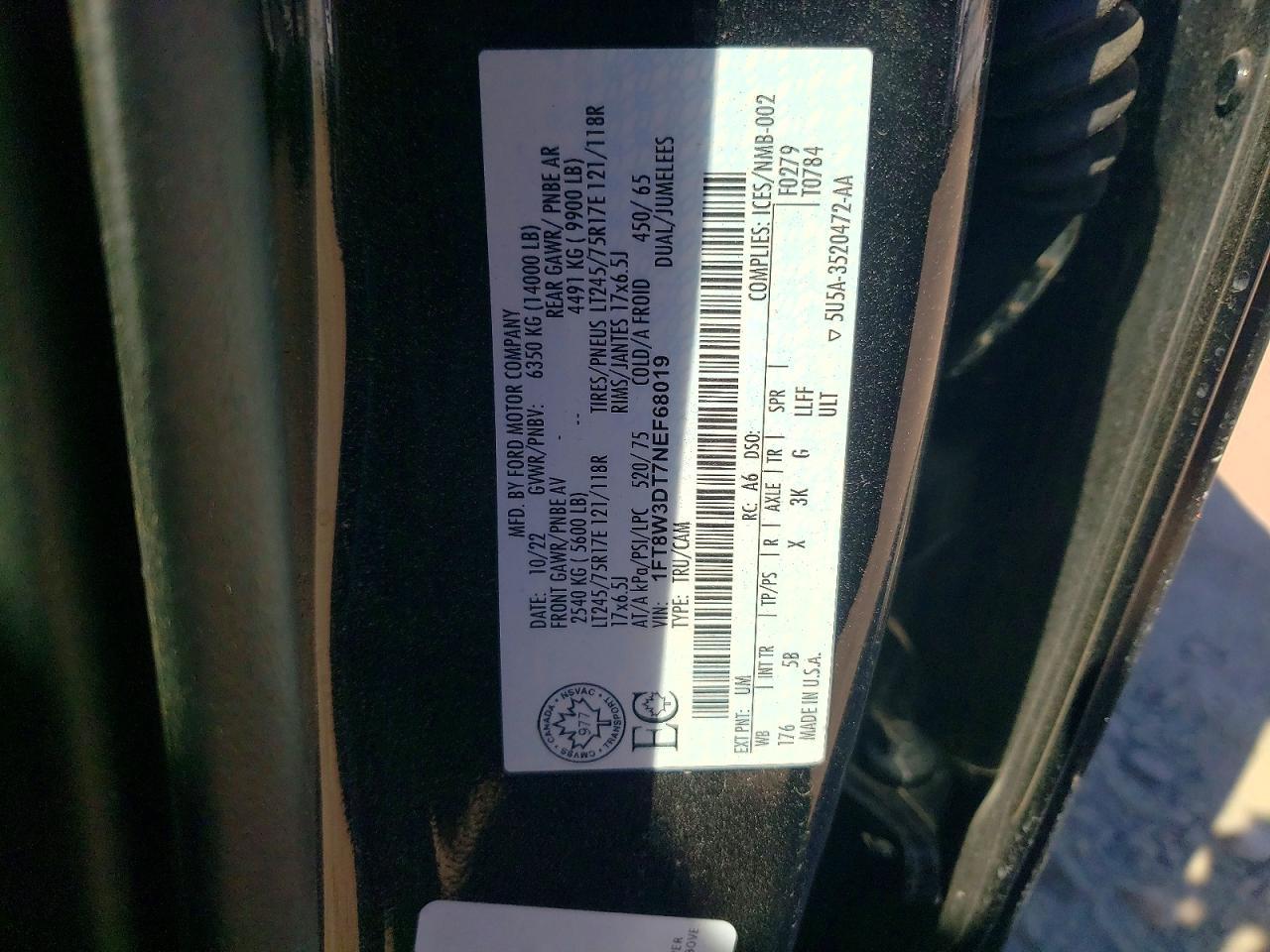 2022 Ford F350 Super Duty