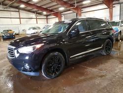 Infiniti Qx60 Base salvage cars for sale: 2015 Infiniti Qx60 Base
