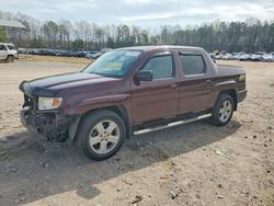 Salvage trucks for sale at Charles City, VA auction: 2014 Honda Ridgeline RTL