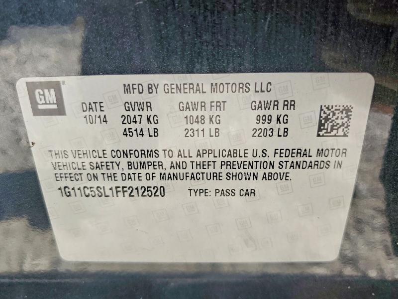 2015 Chevrolet Malibu 1LT
