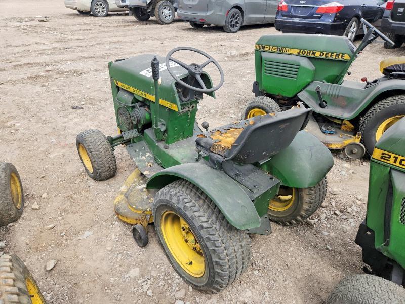 1968 John Deere 1970 John Deere 112 Lawn Mower
