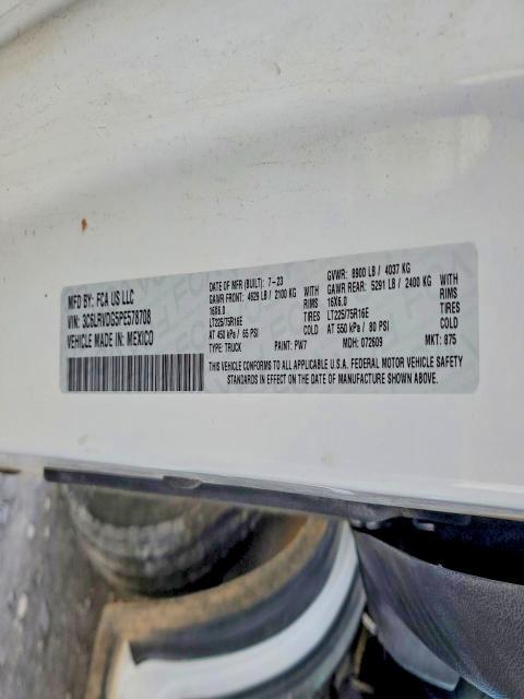 2023 Dodge RAM Promaster 2500 High Roof Delivery Van