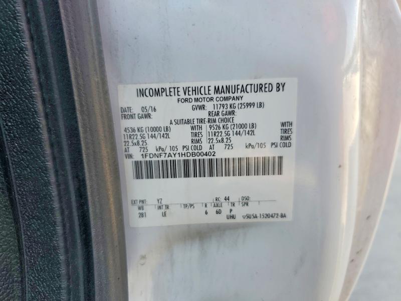 2017 Ford F750 Super Duty