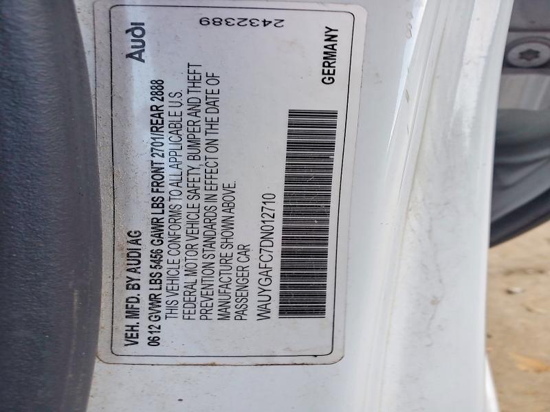 2013 Audi A7 Premium Plus