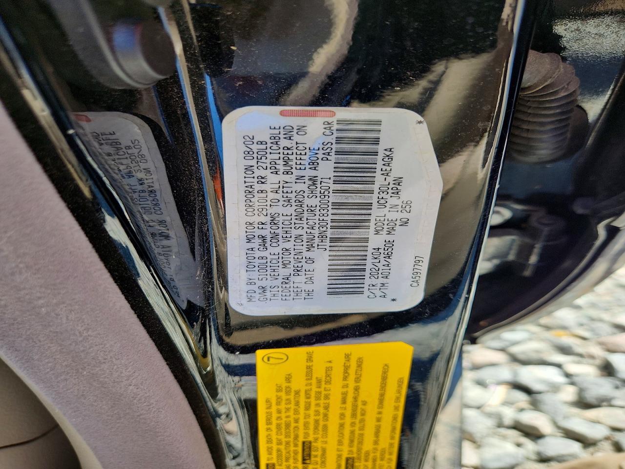2003 Lexus Ls 430 Base
