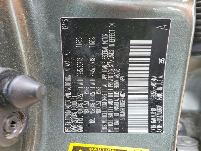 2016 Toyota Highlander xle