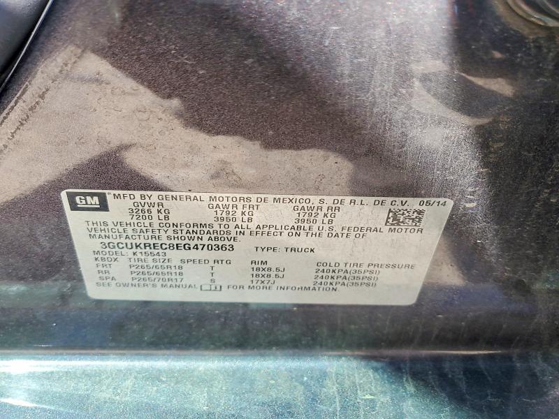 2014 Chevrolet Silverado K1500 LT