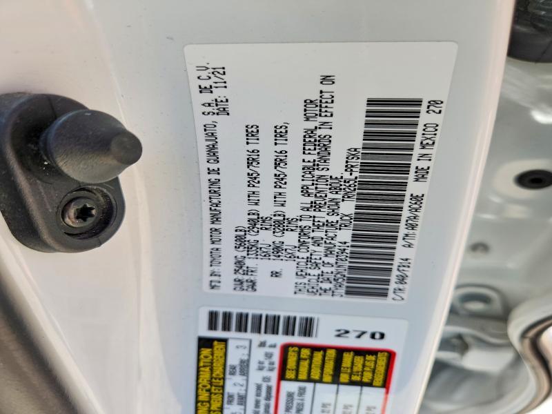 2022 Toyota Tacoma SR