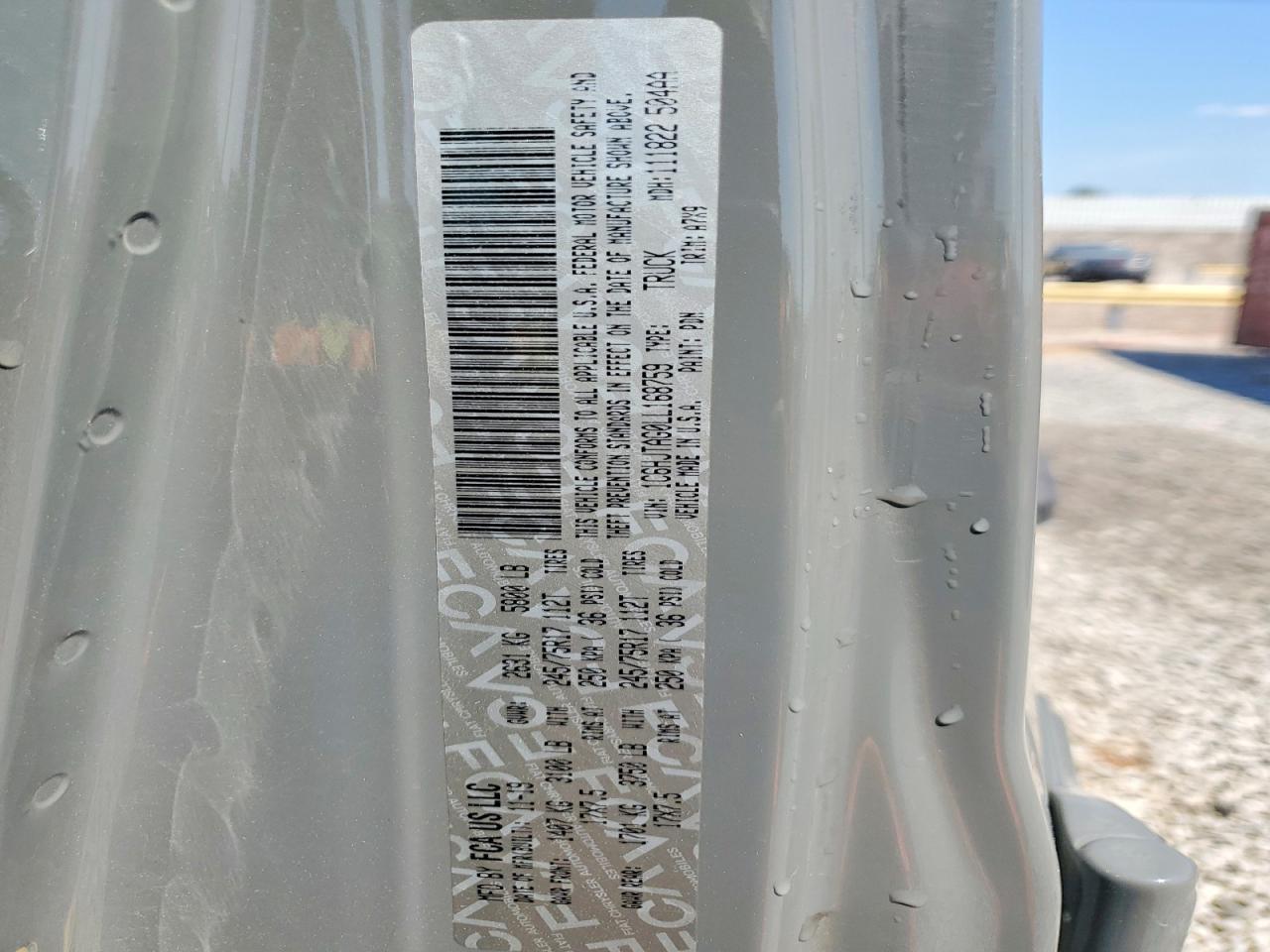 2020 Jeep Gladiator Sport