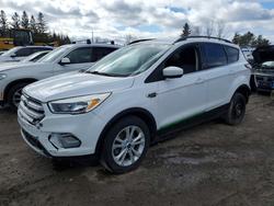 Ford Escape salvage cars for sale: 2018 Ford Escape se