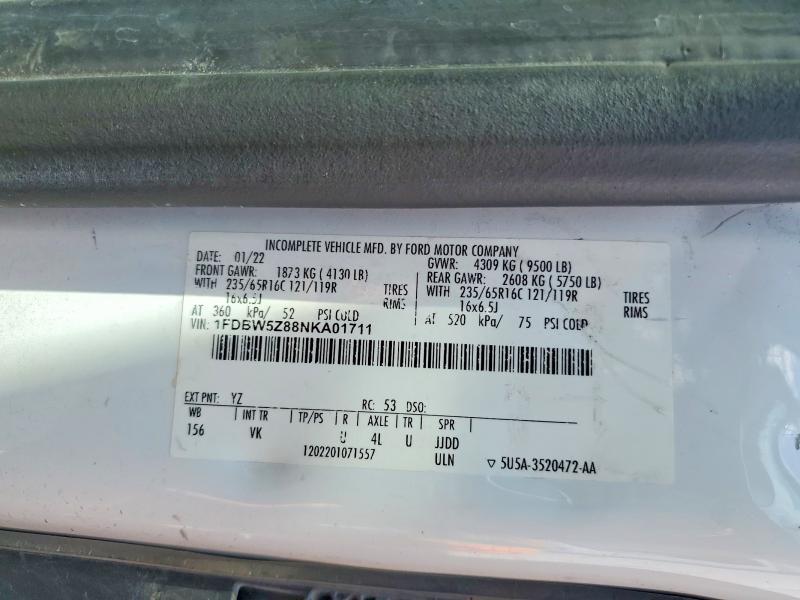 2022 Ford Transit Delivery Truck