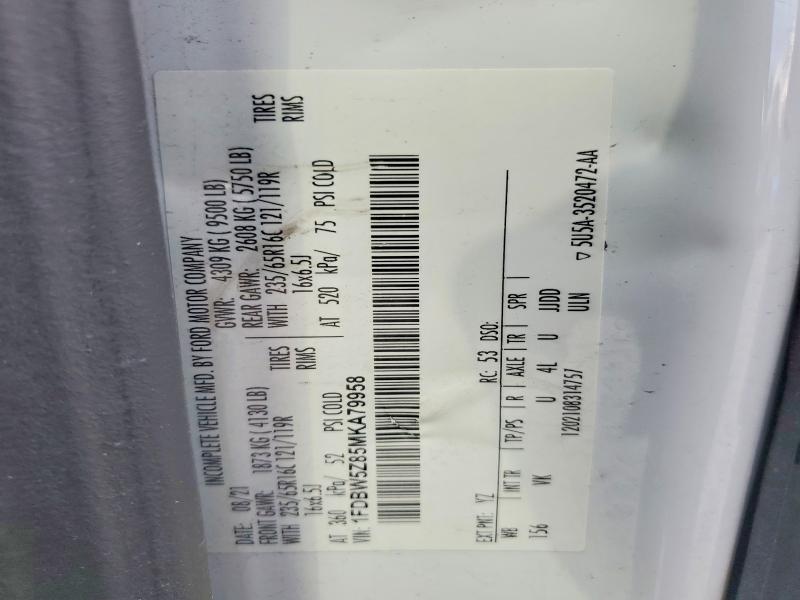 2021 Ford Transit Delivery Truck