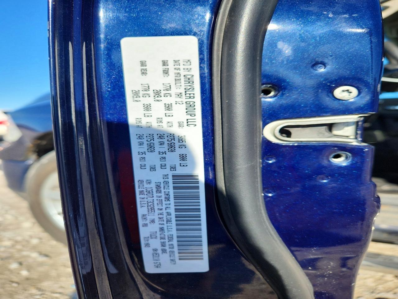 2012 Dodge RAM 1500 SLT