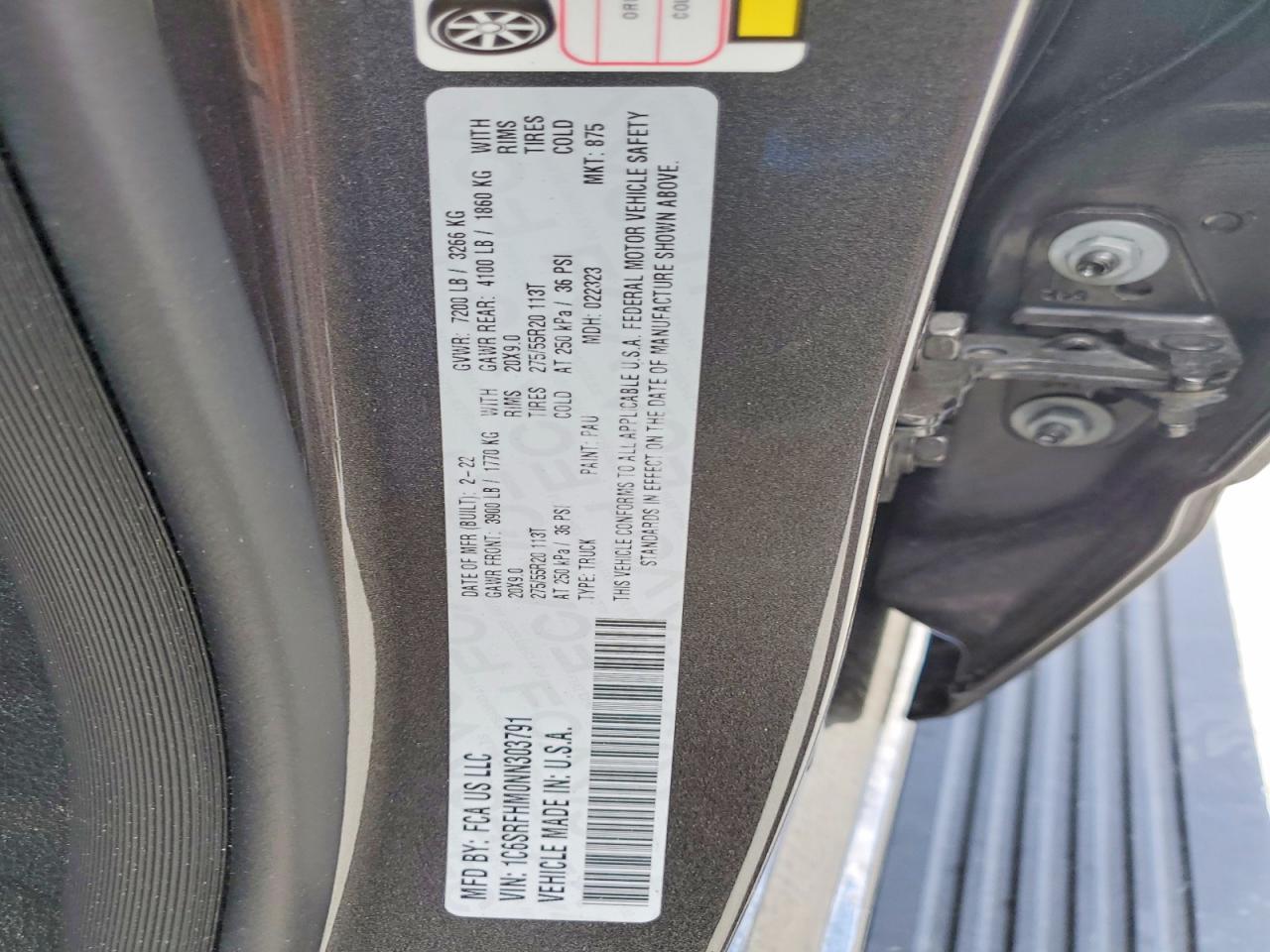 2022 Dodge RAM 1500 Limited