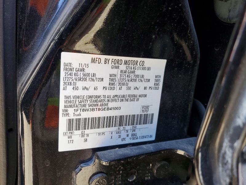 2016 Ford F350 Super Duty