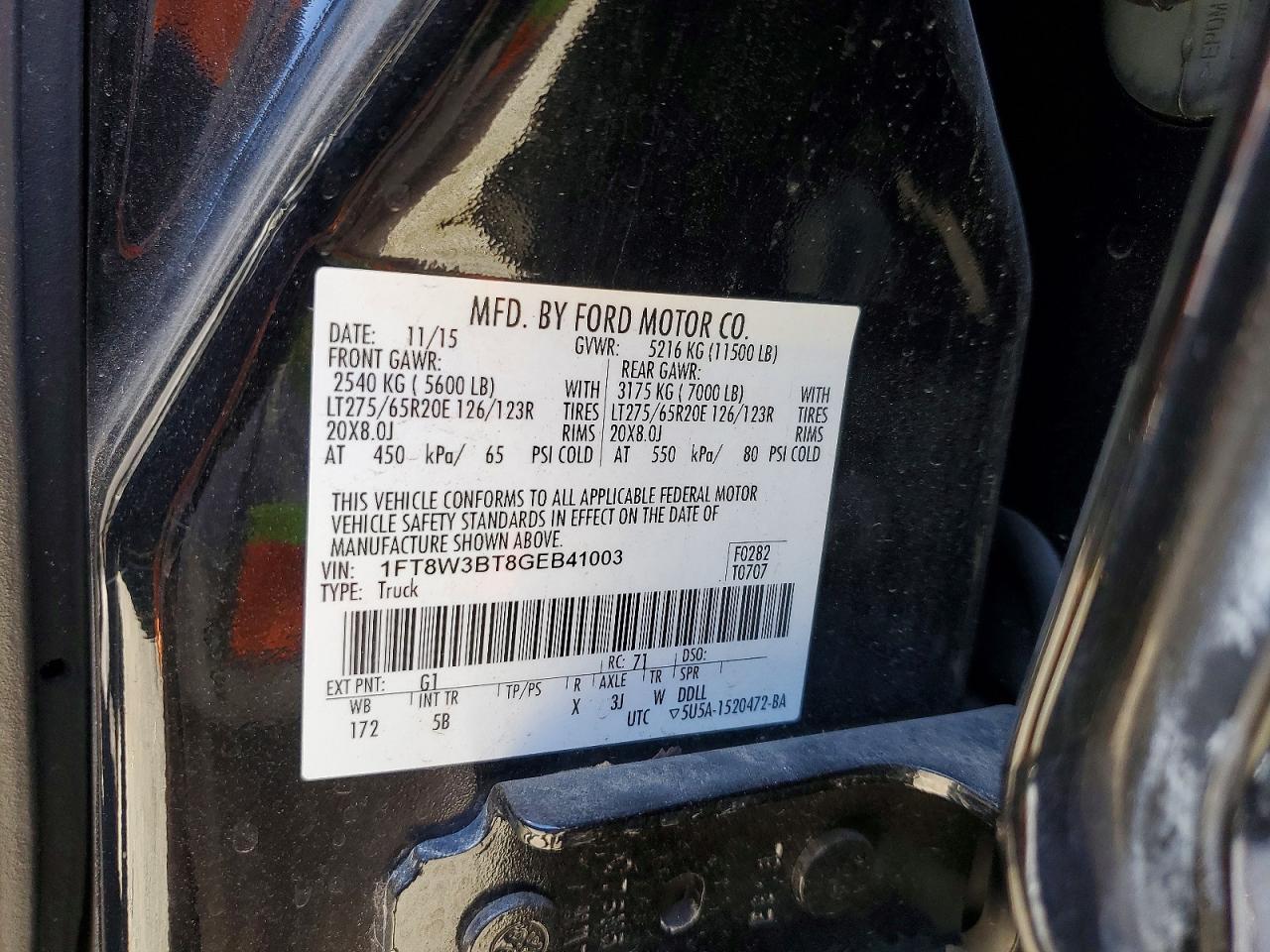 2016 Ford F350 Super Duty