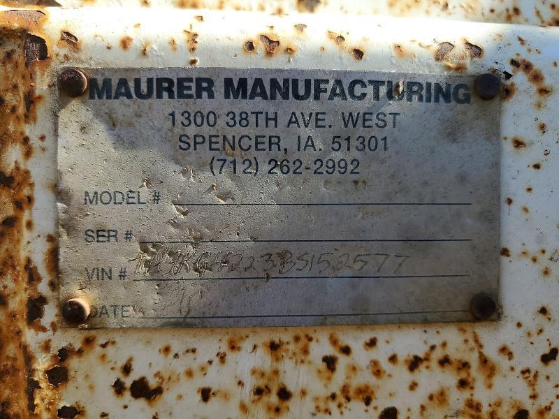 2011 Maurer Grain Trailer