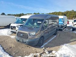 Salvage trucks for sale at Brookhaven, NY auction: 2015 Ford Transit 250 Delivery Van