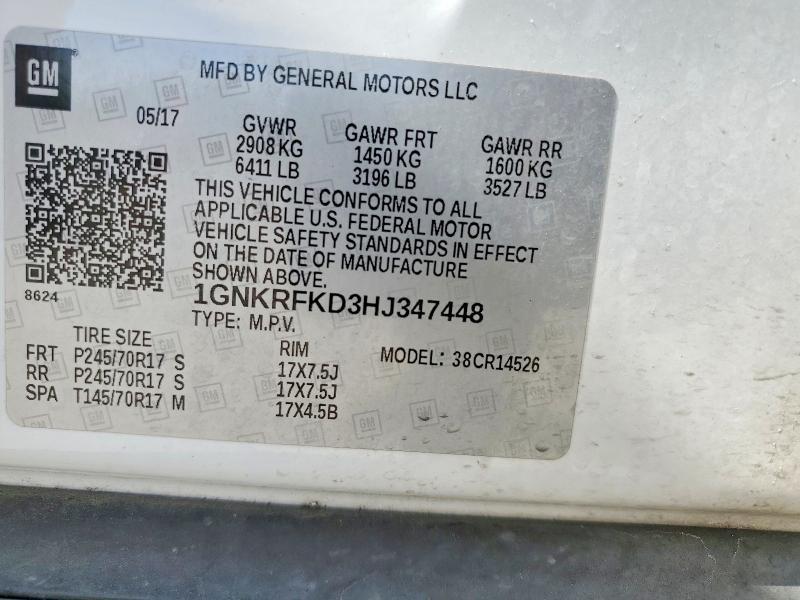 2017 Chevrolet Traverse ls