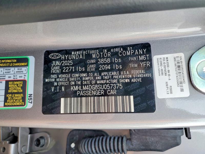 2025 Hyundai Elantra sel Sport